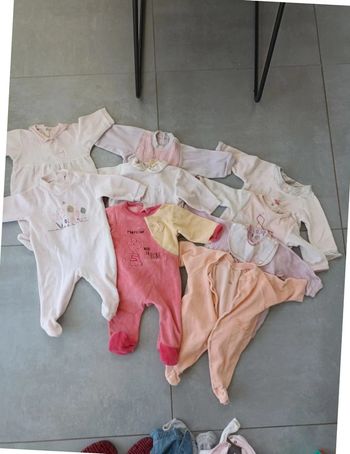 Lot 9 pyjamas 3 mois