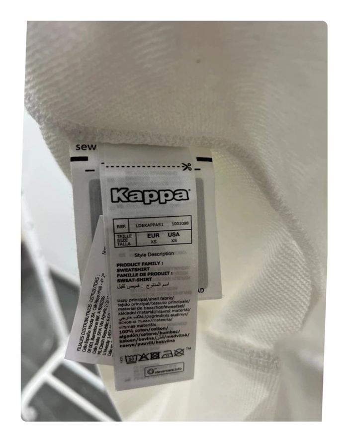 Sweat Kappa blanc XS (Pas de Vinted Go) - photo numéro 13
