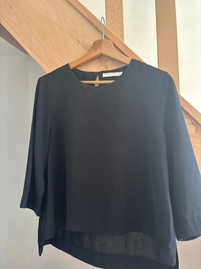Blouse noire Vera & Lucy