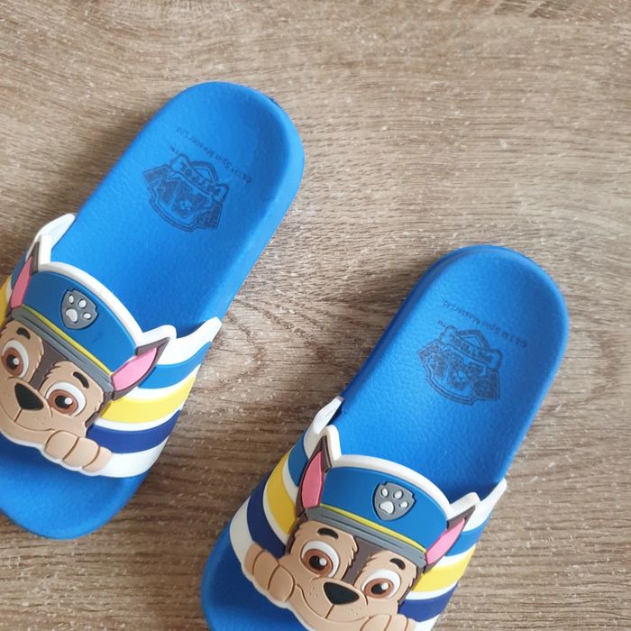 💚 Claquettes Pat Patrouille Chase Pointure 24/25 #emyfleury_pointure25garçon - photo numéro 5