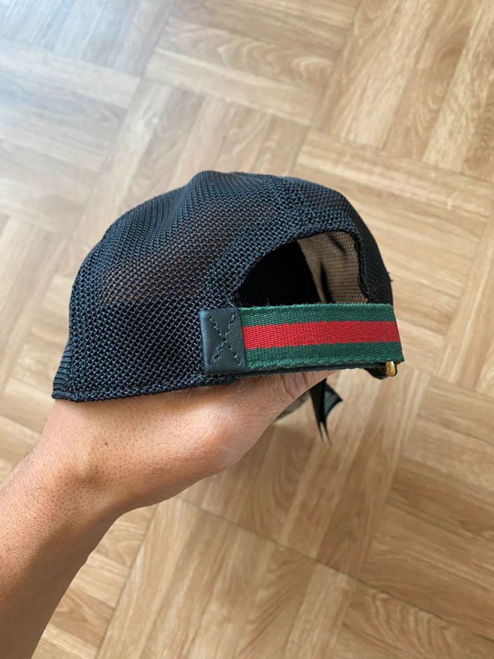 Casquette authentique en toile beige Gucci - photo numéro 8