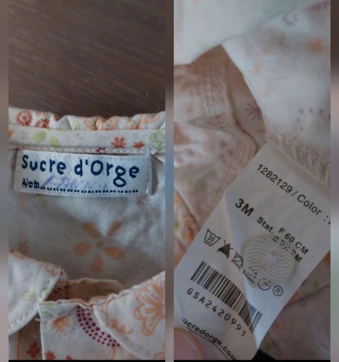 Lot vêtements fille 3 Mois - photo numéro 7