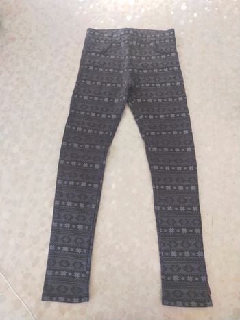 Legging fille neuf 8 ans alphabet gris
