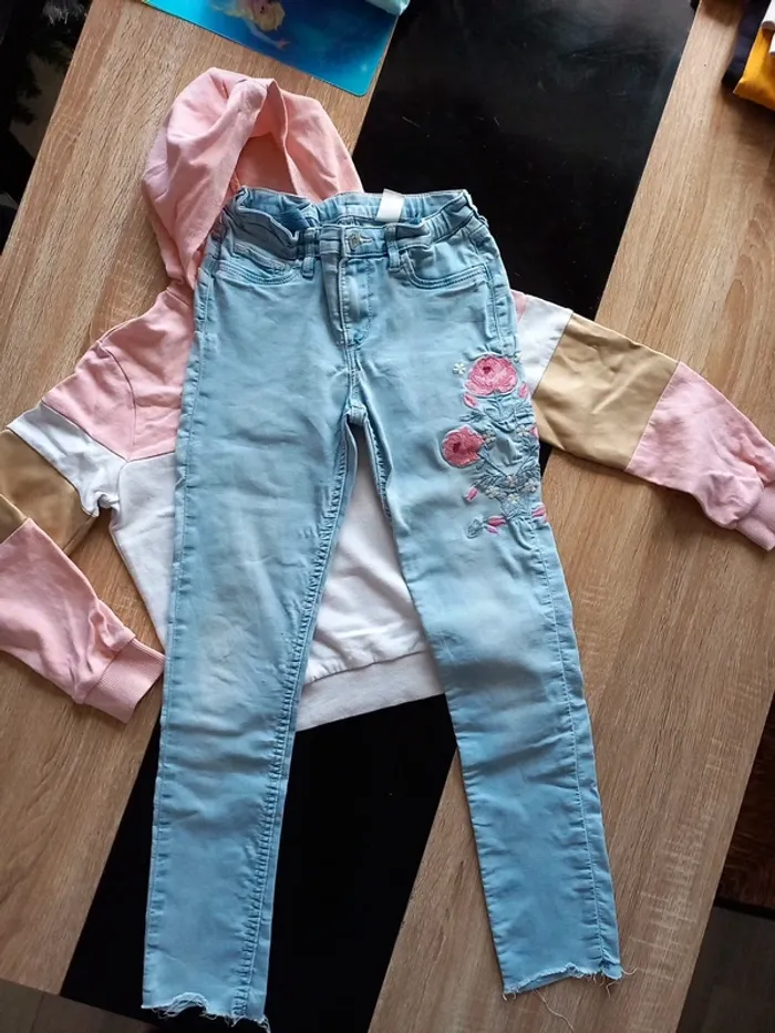 Ensemble jeans et pull 10 ans - photo numéro 3