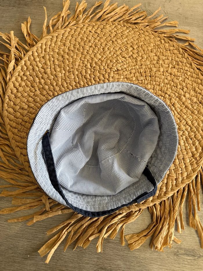 Chapeau 18/24 mois okaidi réversible été - photo numéro 2