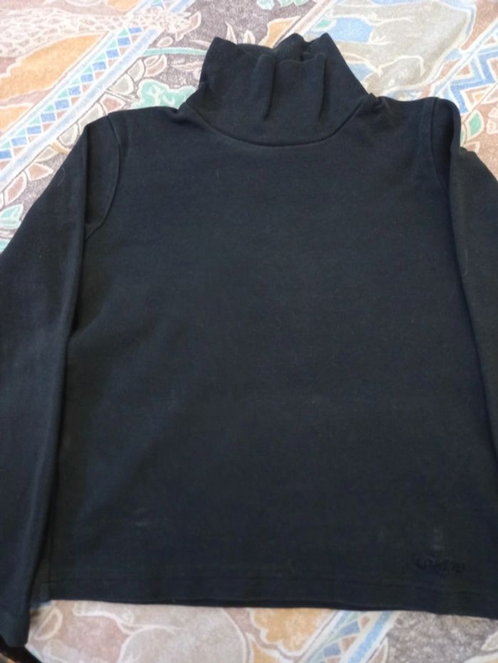 Sous pull 10ans noir - photo numéro 2