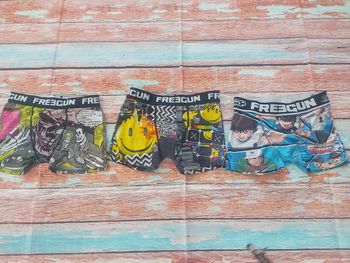 Lot de 3 boxers 6-8 ans freegun