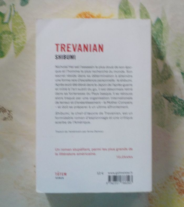 TREVANIAN de SHIBUMI Ed. Gallmeister (petit format) - photo numéro 3