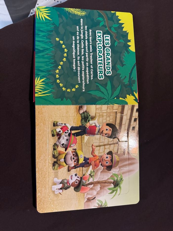 Mon petit Livre puzzle Pat Patouille 5 x 9 pièces - photo numéro 3