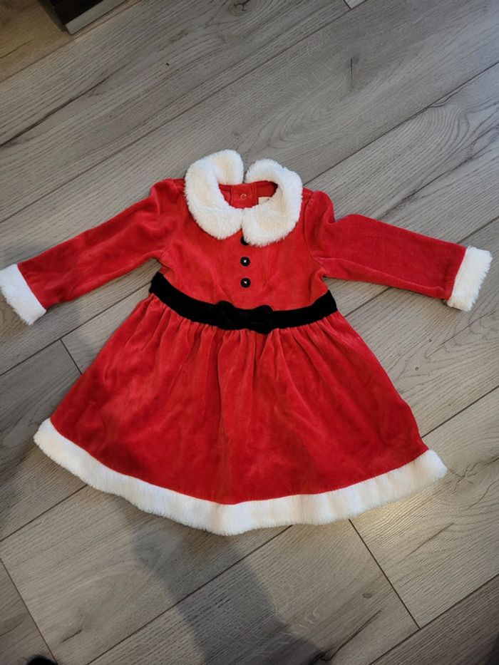 Robe de noël 18/24 mois