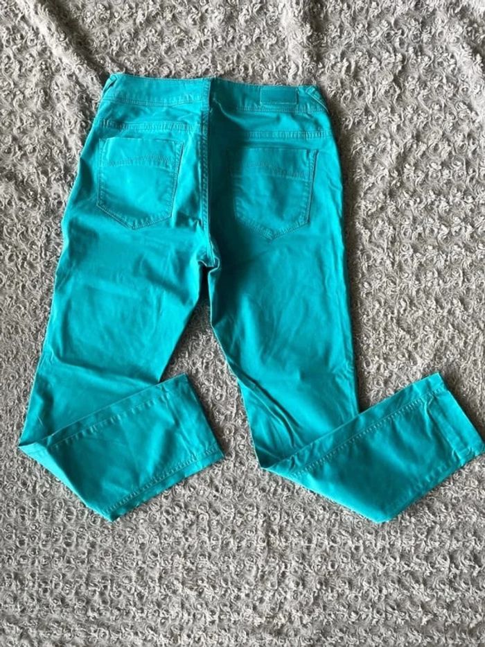 Magnifique pantalon bleu Teddy Smith 12 ans - photo numéro 2