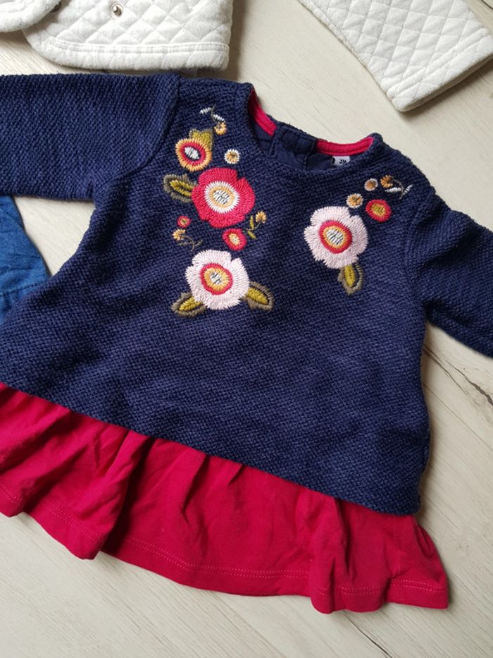 Superbe ensemble 4 pièces hiver fille 3 mois - photo numéro 2