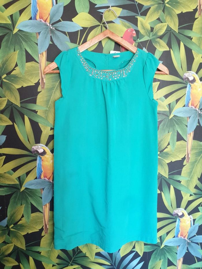 Robe été verte