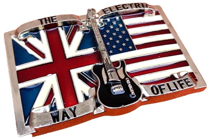 Boucle de ceinture en métal The Electric Way of Life