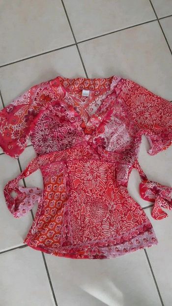 Haut transparent femme