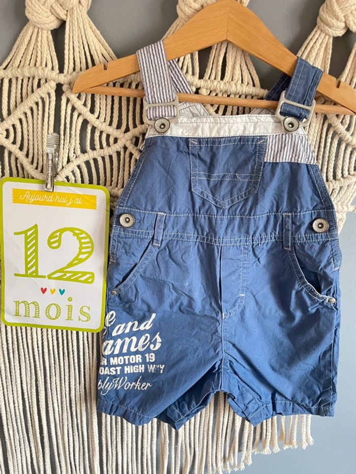 Salopette short