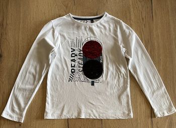 Tee shirt 3 pommes taille 7-8 ans bon état