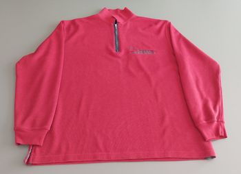 Sweat Brice col polo zippé