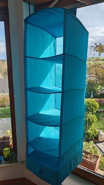 Étagère Ikea en tissu à suspendre 🌿