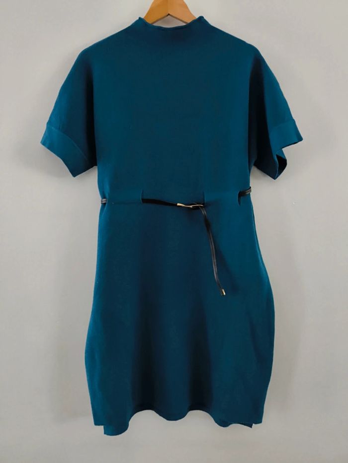 Robe pull taille L/XL (40-42) neuve bleu pétrole