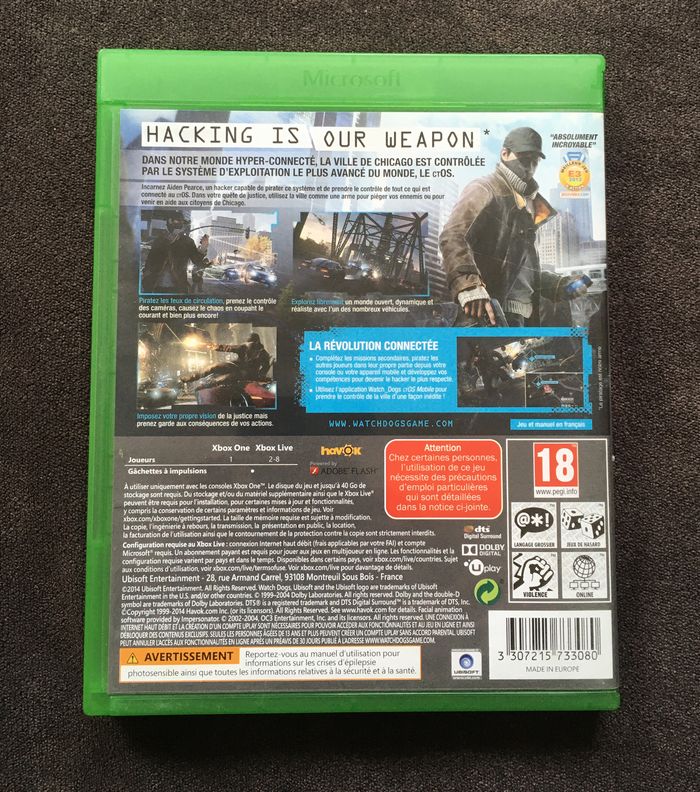 Watch Dogs sur Xbox One - photo numéro 2
