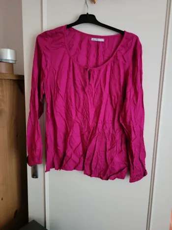Blouse blanche porte