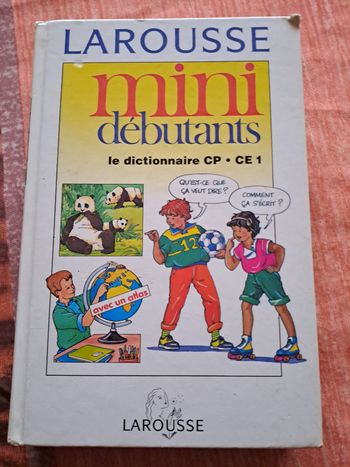 Larousse mini debutant dictionnaire CP CE1