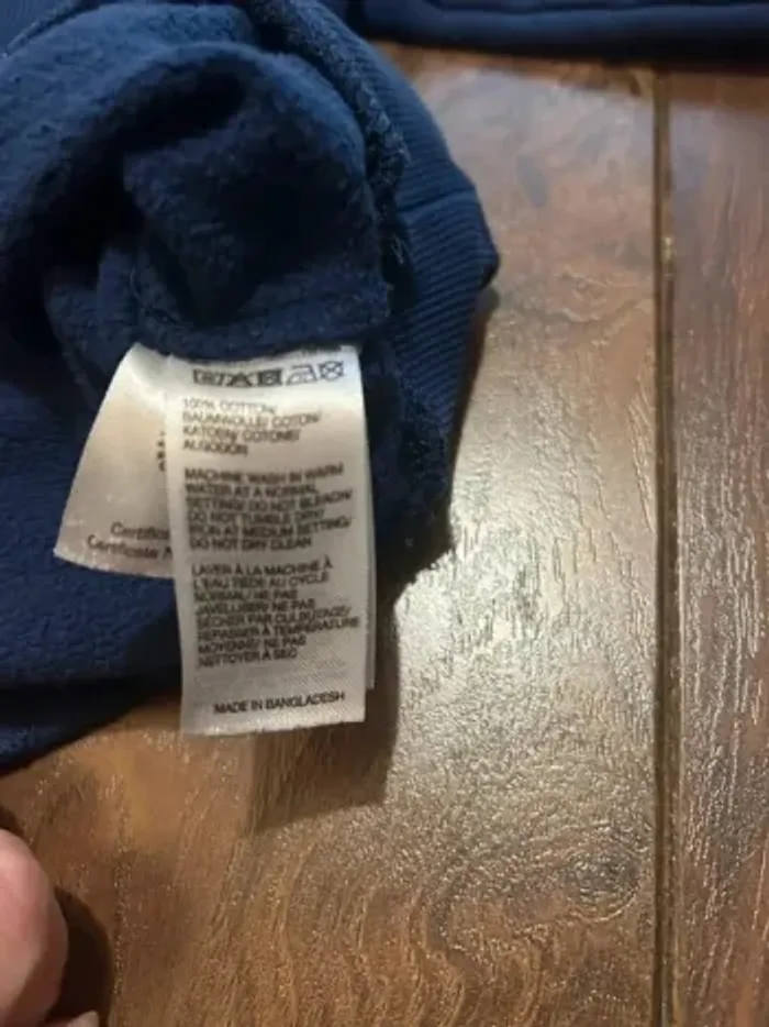 Sweat pull en coton marine garçon Manguun taille 110 cm - photo numéro 9