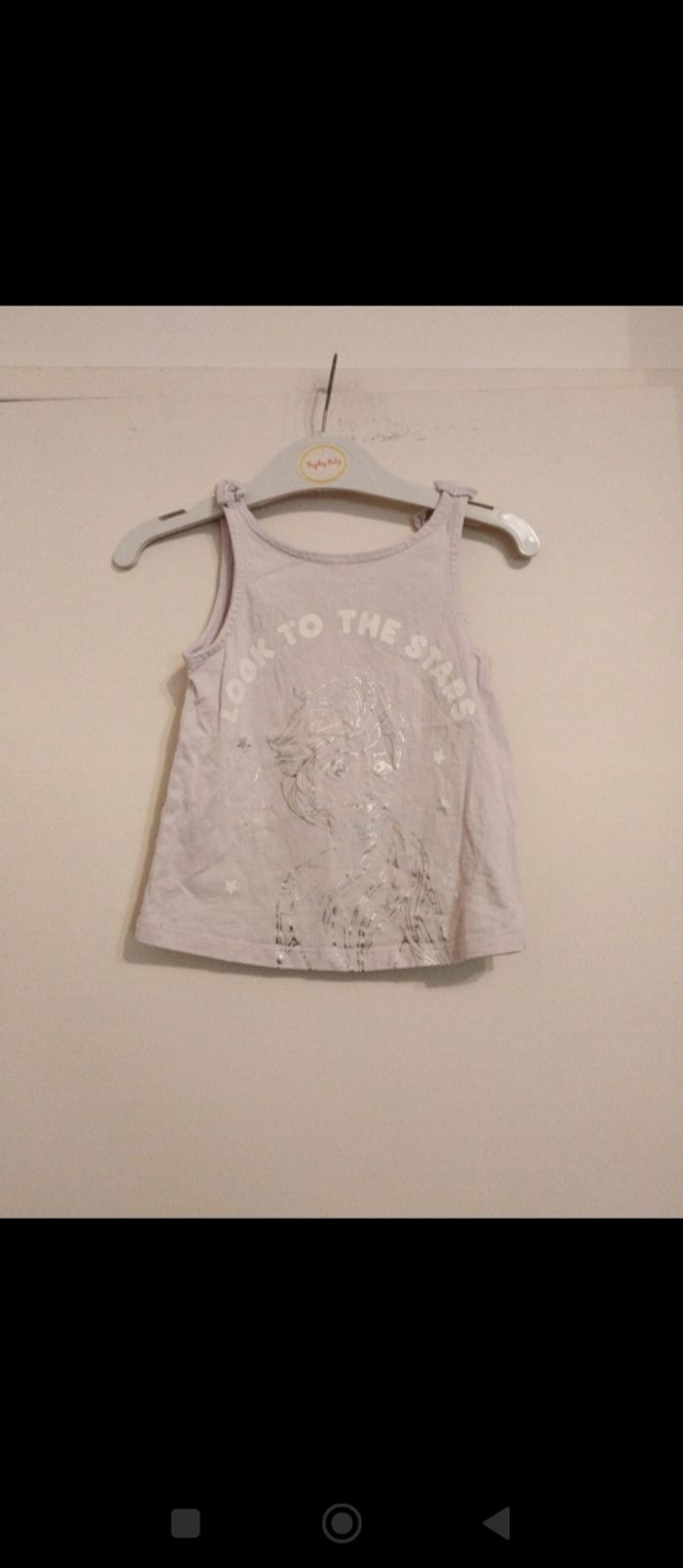 Top à bretelles taille 5 ans