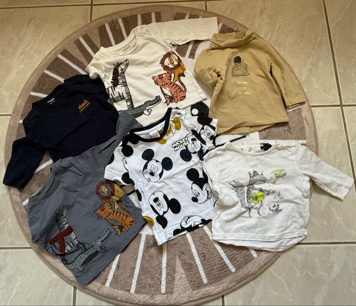Lot de t-shirt bébé garçon