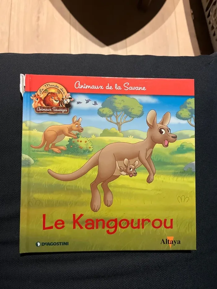 Livre pour enfants altaya le kangourou