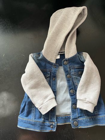 Veste en jean 6/9 mois