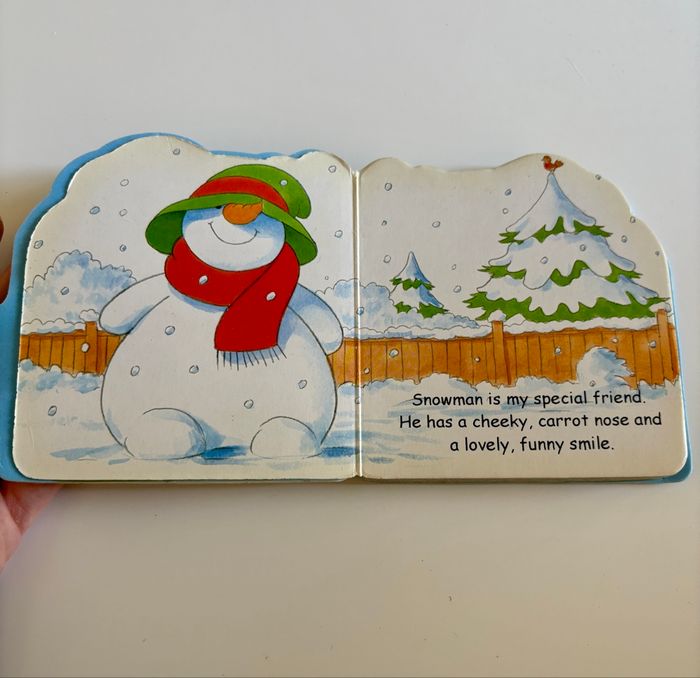 Livre de Noël en anglais pour enfant « Snowman » de Gille Davies - photo numéro 5