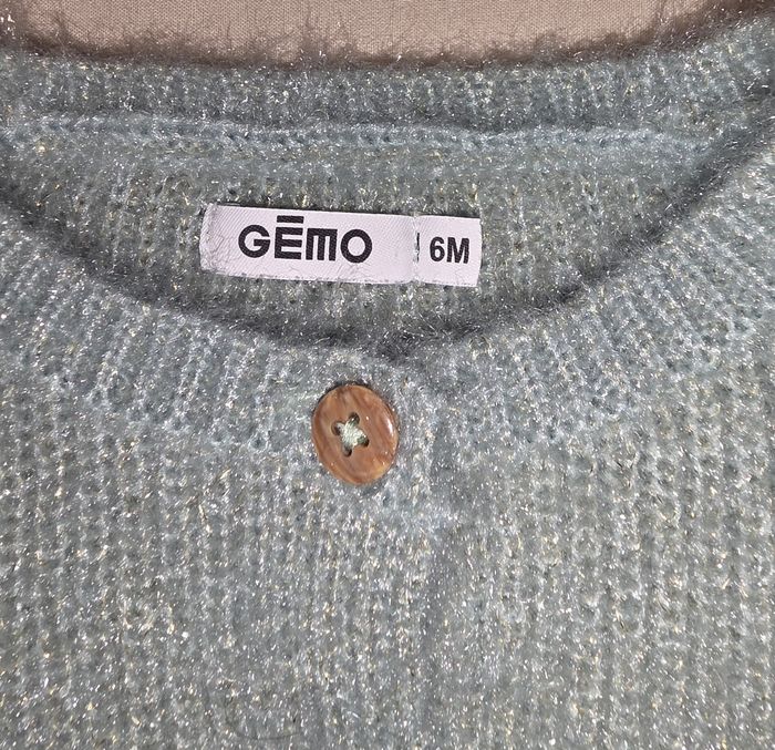 Gilet vert d'eau 6 mois - photo numéro 4