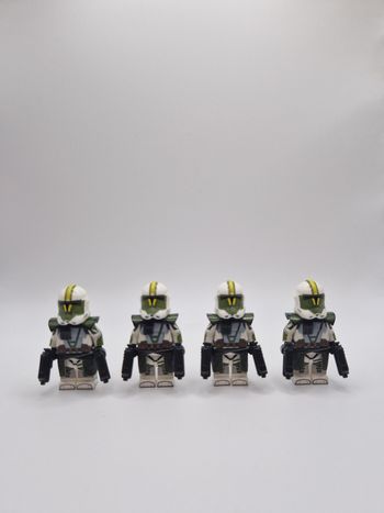 Figurines type lego 4 clones Doom troopers star wars