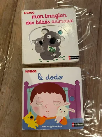 2 livres imagier