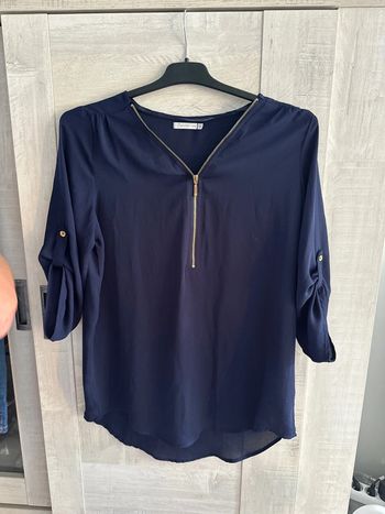 Blouse bleue marine taille 36