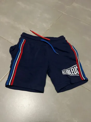 Short allez les bleus 6ans