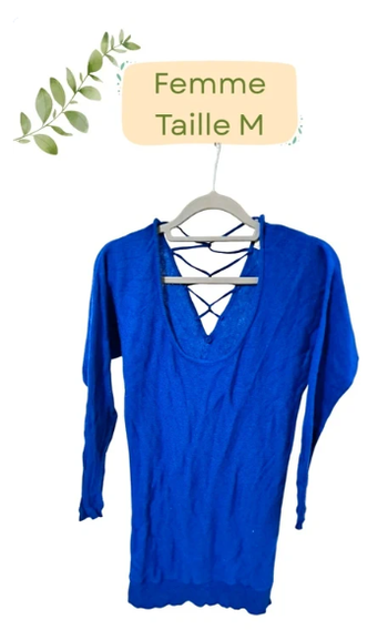 Pull bleu - Taille M