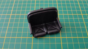 Banquette siège pièce détachée miniature burago bugatti type 59 1934 1/18 #B57