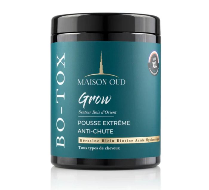 Masque Capillaire Grow – Racine de Ginseng, Biotine & Kératine