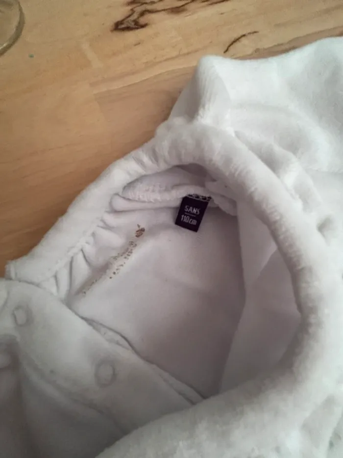 🤍 Pyjama en velour • Sergent Major • 5 ans - photo numéro 5