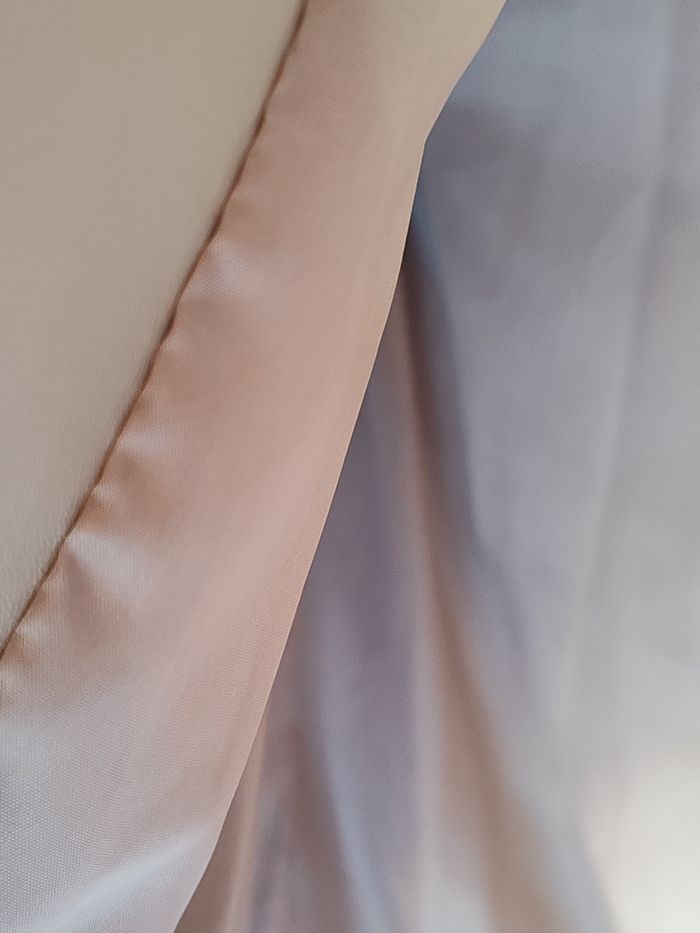 Doudoune sans manches simili beige taille 1 (40/42) - photo numéro 5