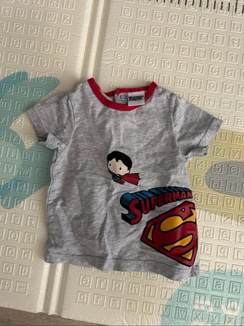 Tee shirt superman 3 mois