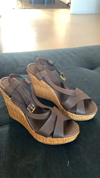 Sandale compensée Ralph Lauren
