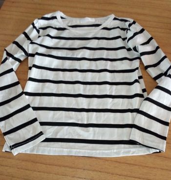 tee shirt style marinière taille 36