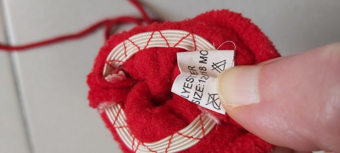 Mouffle avec cordon 12/18 mois - photo numéro 6