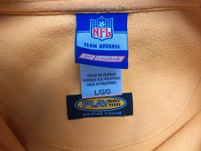 Polo NFL Green Bay Packers – Reebok – Vintage – Taille L - full broderie (569) - photo numéro 11