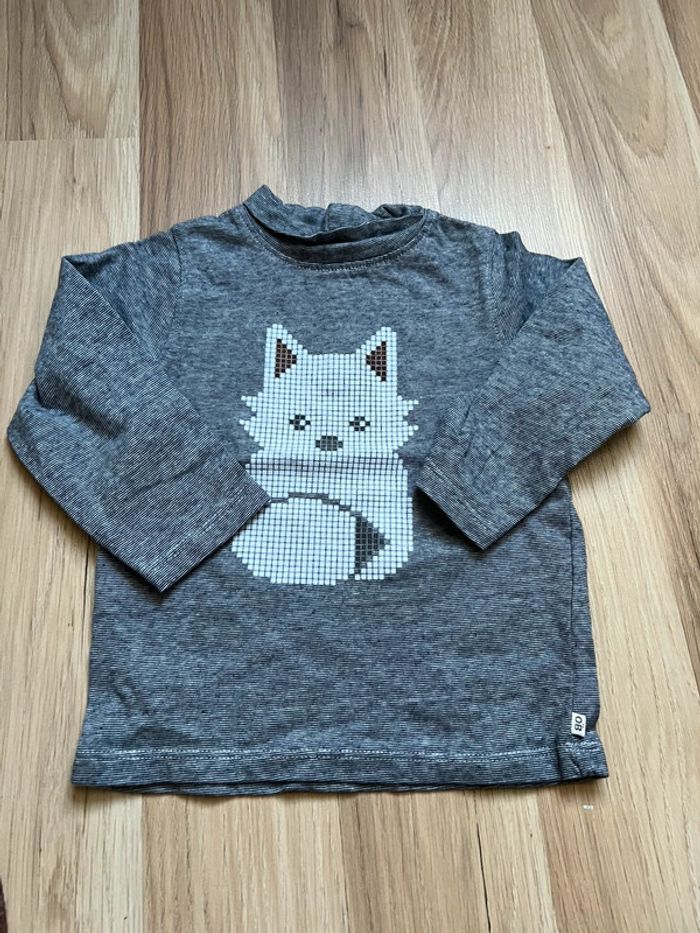 Pull col roulé 12 mois Obaibi