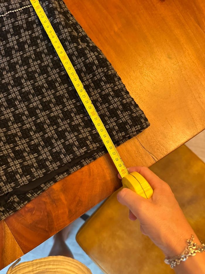 Short en tweed à carreaux – Claudie Pierlot – Taille 40 - photo numéro 13